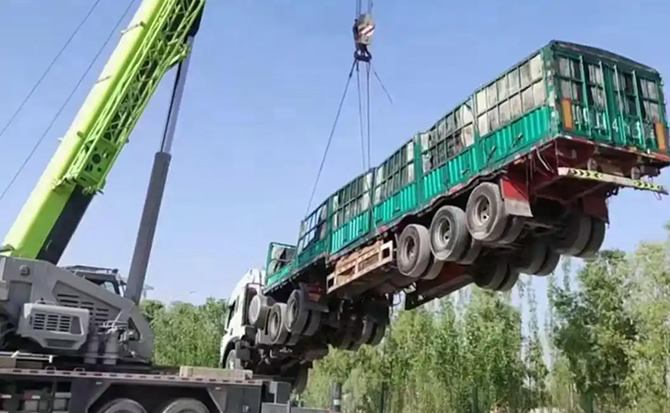 灌云道路脱困救援案例